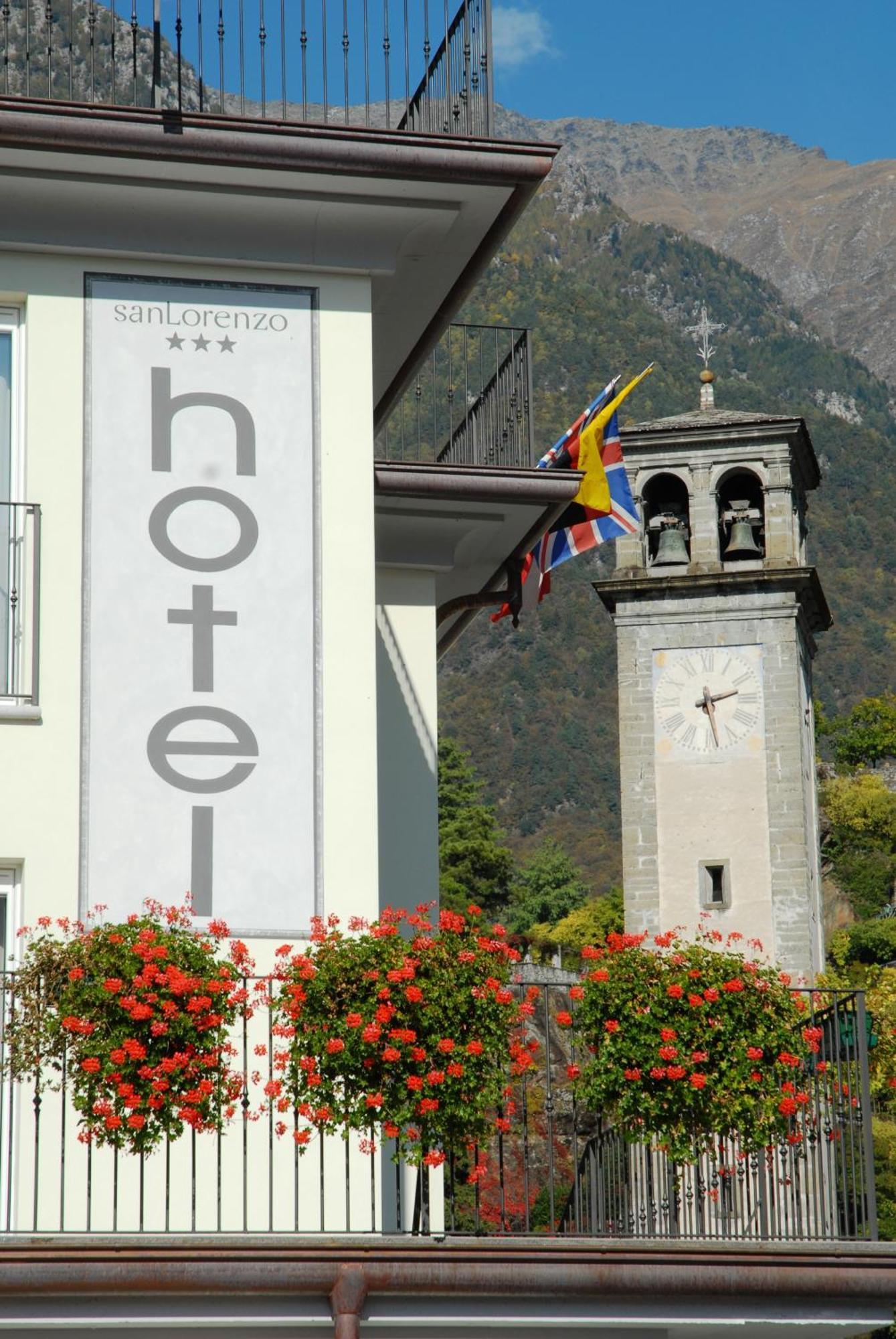 Hotel San Lorenzo Chiavenna Exterior foto