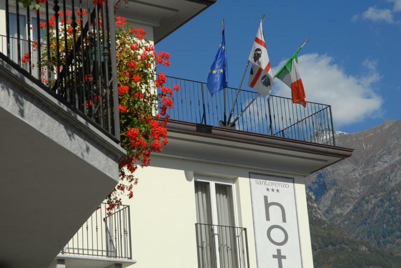 Hotel San Lorenzo Chiavenna Exterior foto